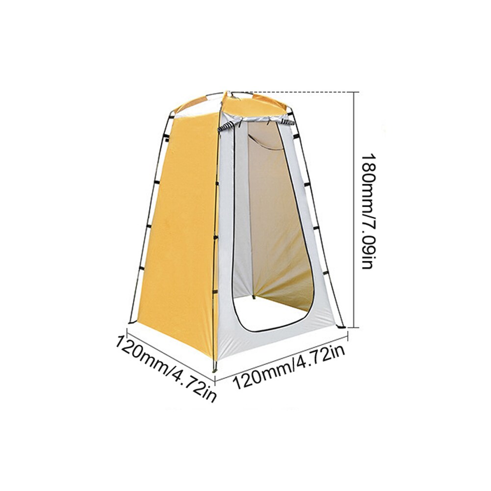 Cheap Goat Tents Outdoor Camping Tent Portable Shower Bath Tents Changing Fitting Room Rainproof Shelter Beach Mountain Toilet   